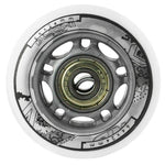 PU 64x24 82A WHITE (4 pcs.) + ABEC-7 (8 pcs.) NILS EXTREME SET