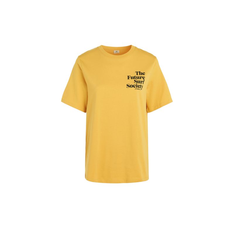 O'Neill Future Surf Society Regular T-Shirt W sárga női póló