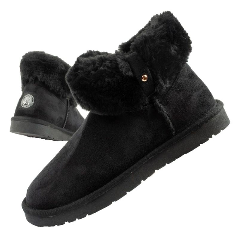 O'Neill Jenner Mid winter boots ankle boots insulated comfortable fashionable black fekete női cipő
