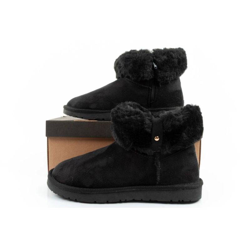 O'Neill Jenner Mid winter boots ankle boots insulated comfortable fashionable black fekete női cipő