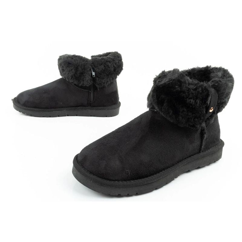 O'Neill Jenner Mid winter boots ankle boots insulated comfortable fashionable black fekete női cipő