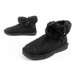 O'Neill Jenner Mid winter boots ankle boots insulated comfortable fashionable black fekete női cipő