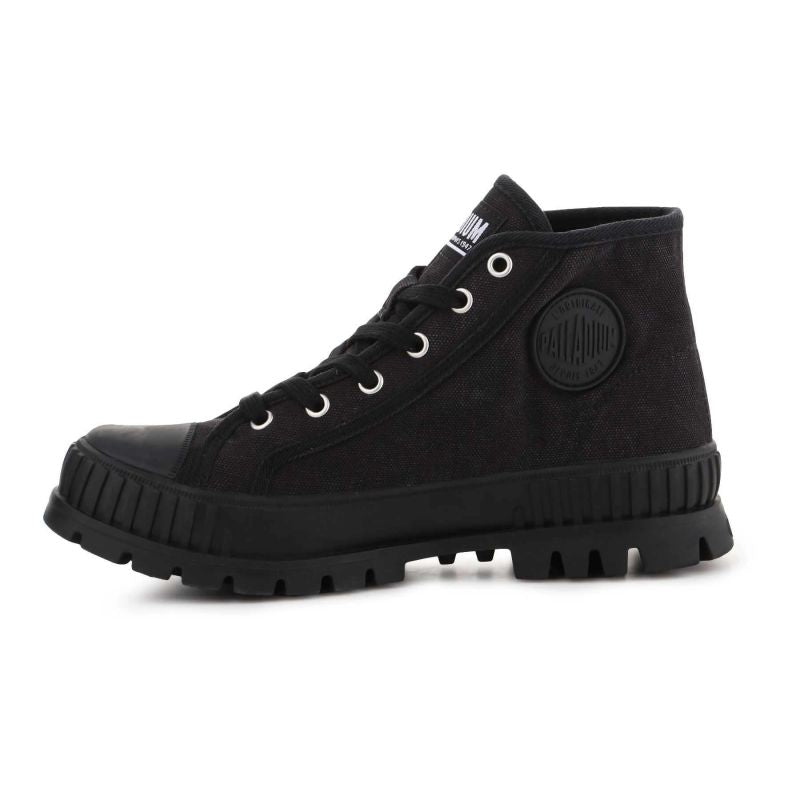Palladium Pallashock Mid OG Black/Black U fekete cipő női