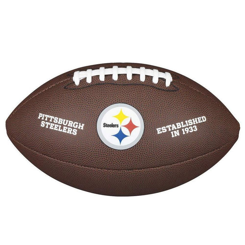 Pittsburgh Steelers Team Logo Official Wilson amerikai focilabda, hivatalos méret - Sportmania.hu