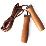 PROfit DROP leather skipping rope edzőfelszerelés DK1019