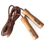 PROfit DROP leather skipping rope edzőfelszerelés DK1019
