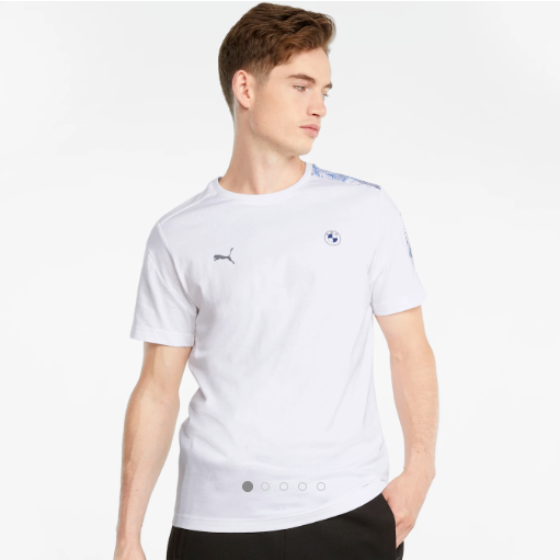Puma BMW M Motorsport T7 Tee M 531183-02 T-shirt Póló Ruházat Póló - Sportmania.hu