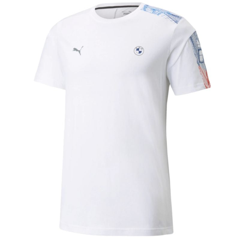 Puma BMW M Motorsport T7 Tee M 531183-02 T-shirt Póló Ruházat Póló - Sportmania.hu