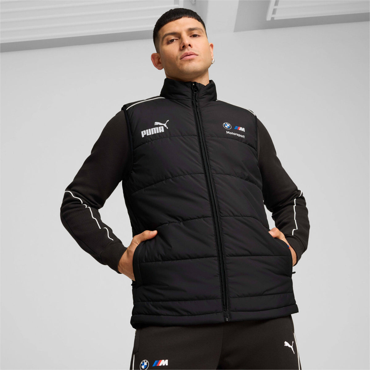 Puma BMW MMS MT7+ PADDED VEST férfi Mellény