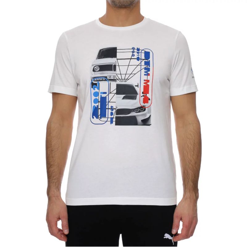 Puma BMW Motorsport Graphic Tee M 531194-02 Póló Ruházat Póló - Sportmania.hu