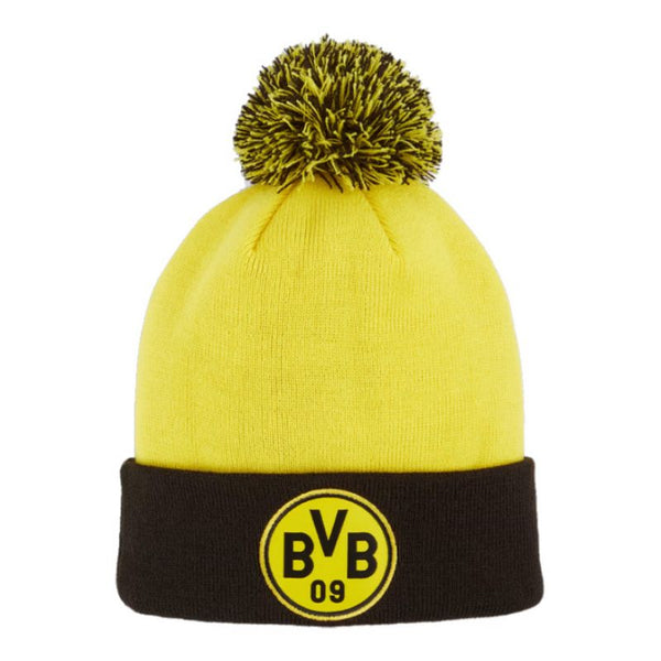 Puma BVB ESS Pom Beanie Faster 025552-01 Kötött sapka