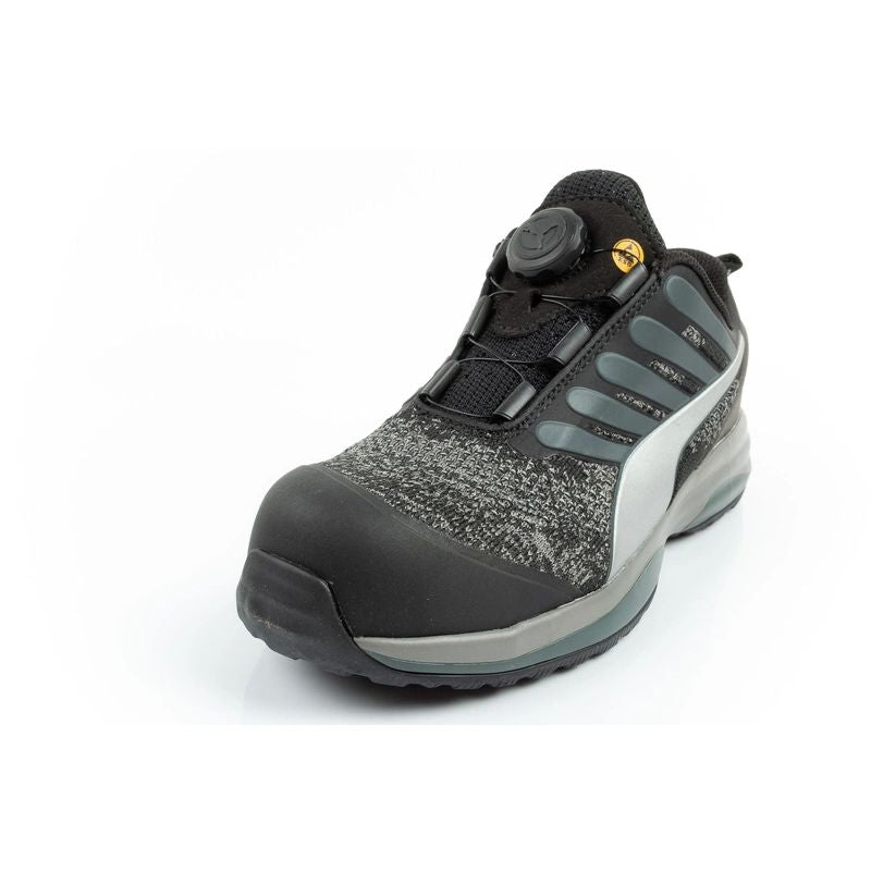 Puma Charge Black Disc Low S1P ESD HRO SRC Work Black BOA fekete utcai cipő 64.454.1