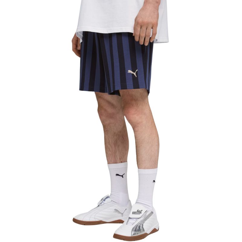 Puma Class 8 Men's Black and Navy Blue 692355 sötétkék férfi rövidnadrág 69235516