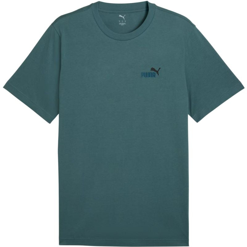 Puma Ess 2 Color Small No. 1 Logo Tee 684717 zöld férfi póló
