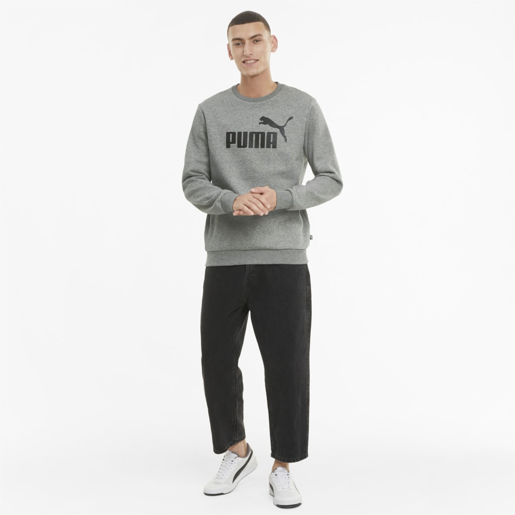 Puma ESS Big Logo Crew Pulóver - Sportmania.hu