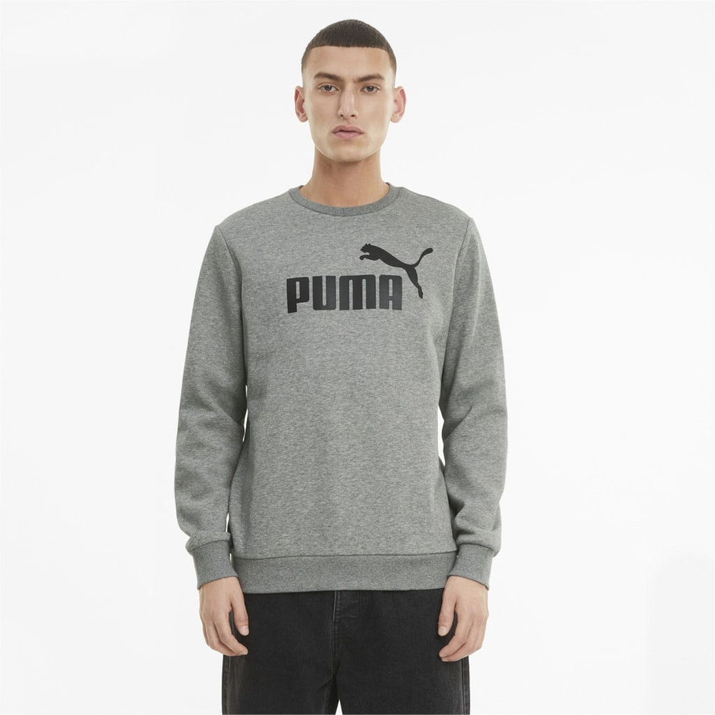 Puma ESS Big Logo Crew Pulóver - Sportmania.hu