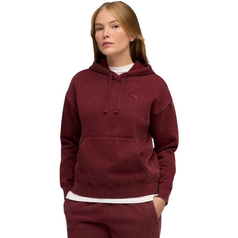 Puma ESS Elevated Relaxed Wash W női Kapucnis pulóver 68810396