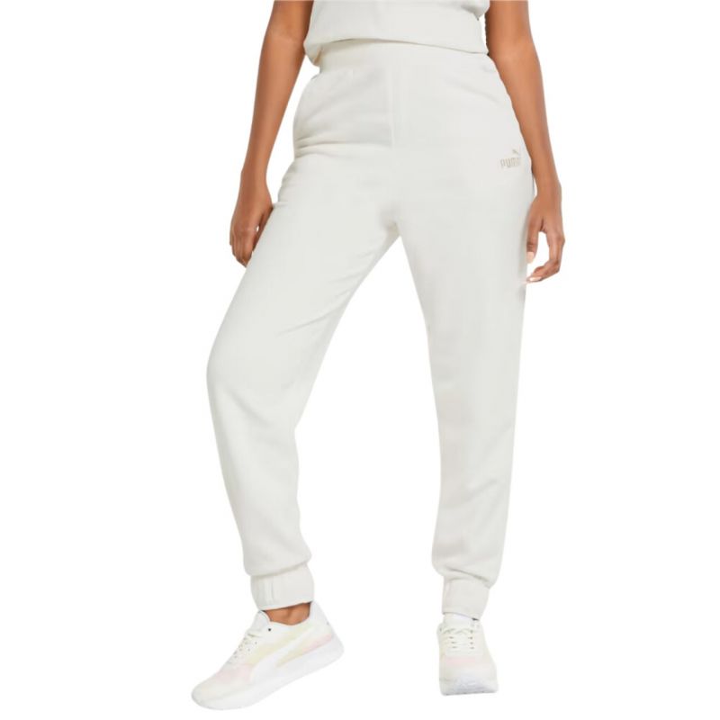 Puma ESS+ Embroidery High-Waist Pants FL W 670007 99 Nadrág