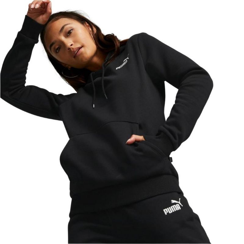 Puma ESS + Embroidery Hoodie FL W 670004 01 Kapucnis pulóver - Sportmania.hu