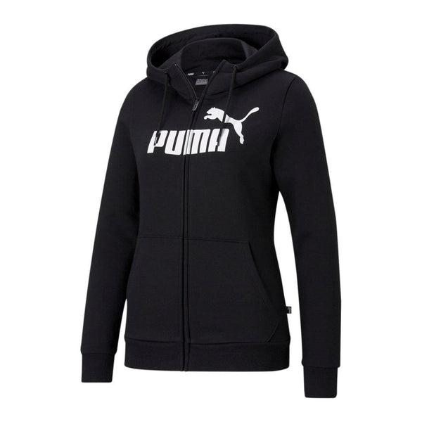 Puma ESS Logo cipzáras kapucnis pulóver, női - Sportmania.hu