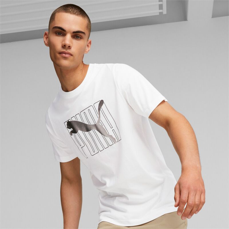 Puma ESS+ LOGO LAB Holiday Tee M 675922 02 Póló