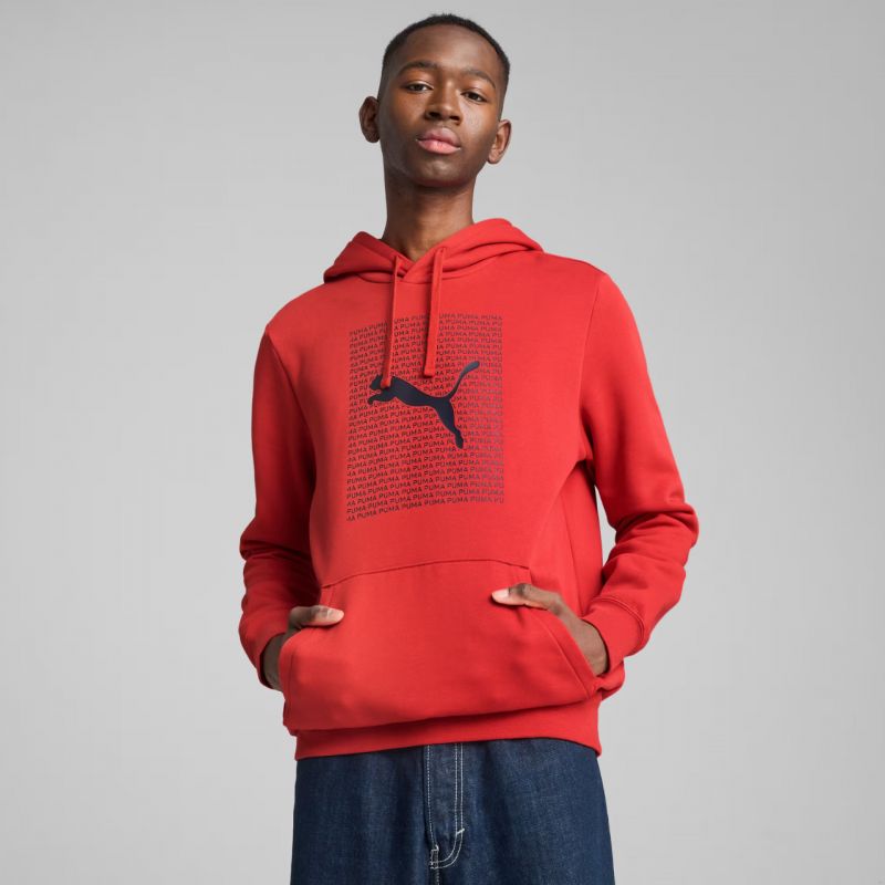 Puma Ess Logo Lab Hoodie FL M 684669 15 Kapucnis pulóver - Sportmania.hu