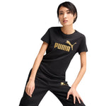 Puma Ess Metallic No. 1 Logo T-shirt W 631536 51 póló - Sportmania.hu