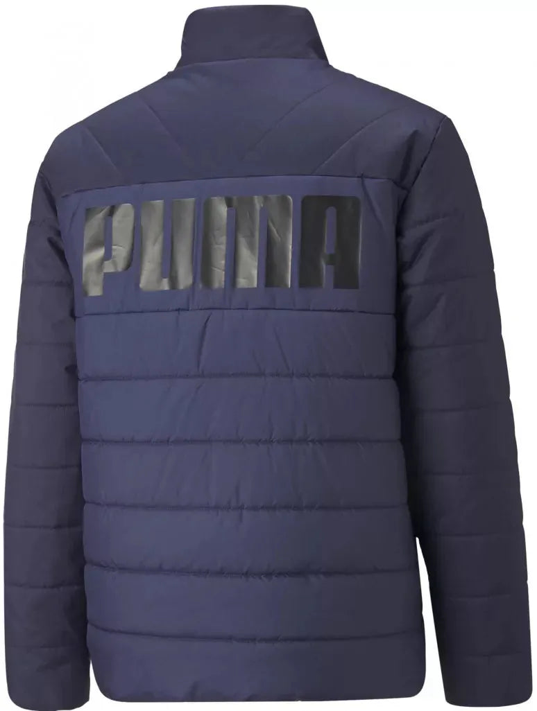 Puma ESS+ Padded Jacket Peacoat Kabát - Sportmania.hu