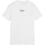 Puma Ess Script Tee Kids' T-Shirt 692542 fehér gyerek póló 69254202