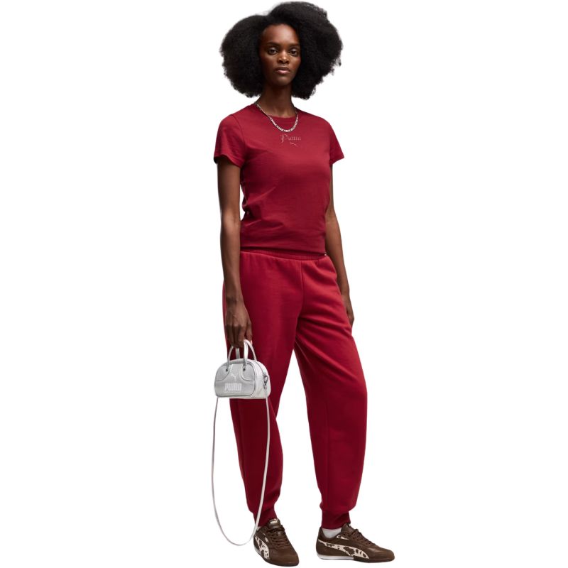 Puma ESS Script Tee Women's T-Shirt 691760 piros női póló 69176023