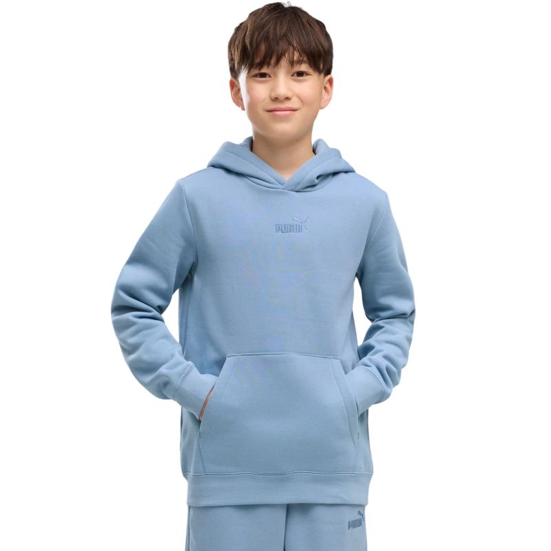 Puma ESS Small No.1 Logo Centered Hoodie for 692976 gyerek kapucnis pulóver, kék