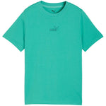 Puma ESS Small No. 1 Logo Centered Tee for Kids Green gyerek 692975