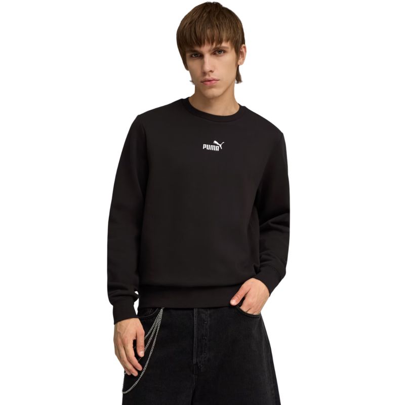 Puma ESS Small No. 1 Logo Sweatshirt 692913 férfi pulóver, fekete