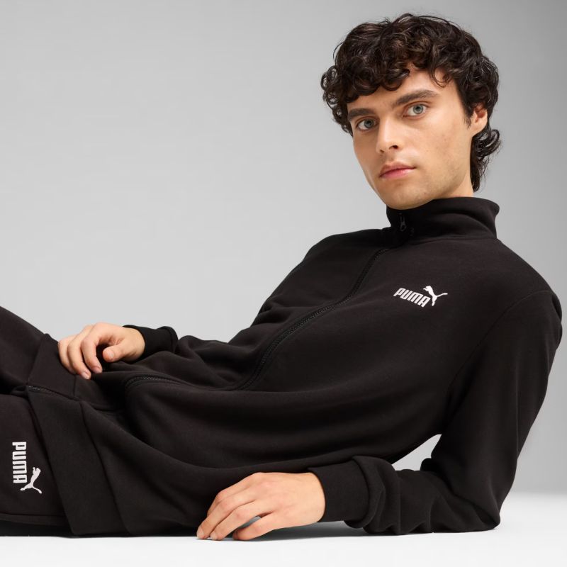 Puma ESS Sweat Suit men's tracksuit black 684848 fekete edzőruha férfi