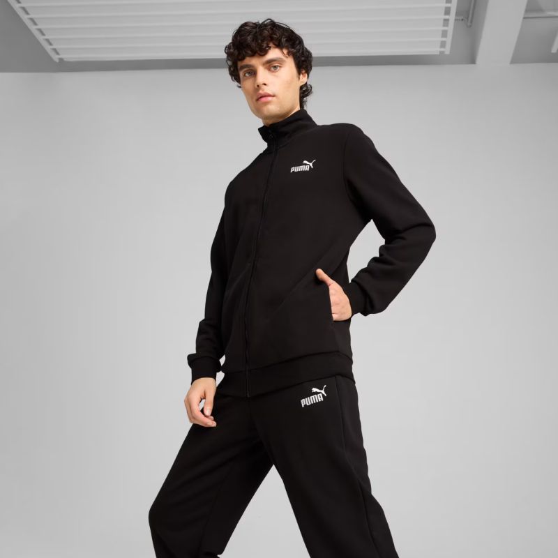 Puma ESS Sweat Suit men's tracksuit black 684848 fekete edzőruha férfi
