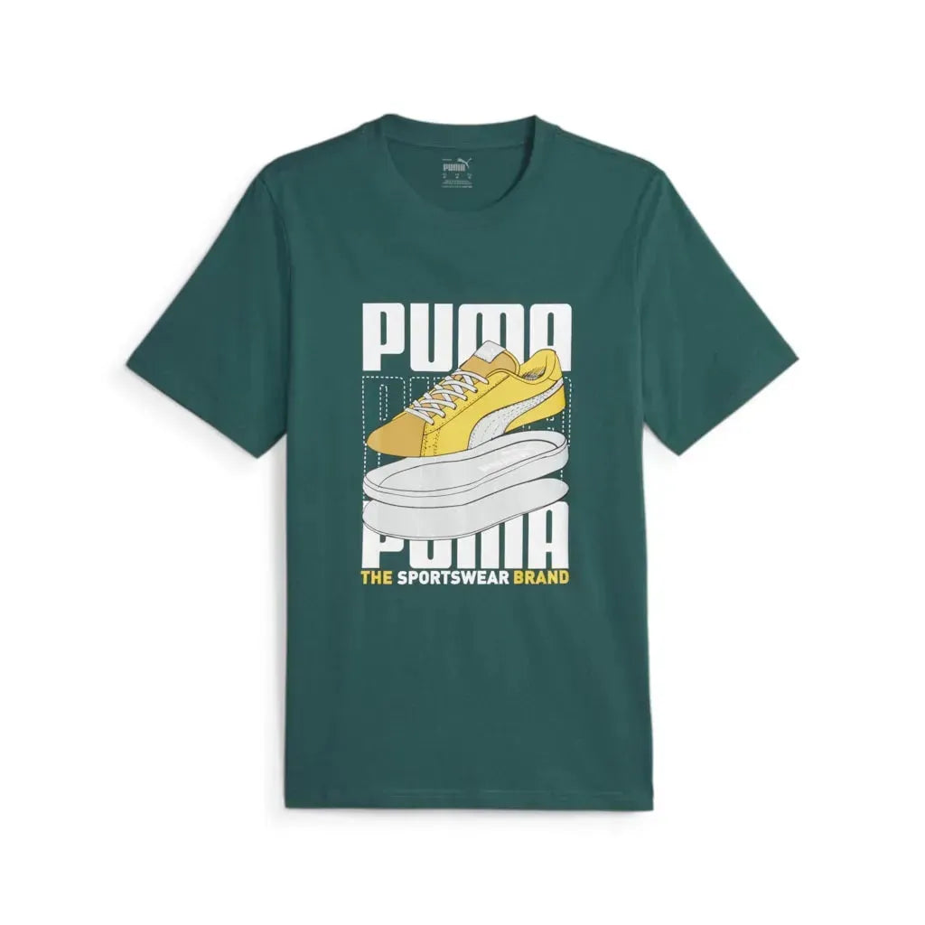 Puma GRAPHICS Sneaker Tee Malachite Póló - Sportmania.hu