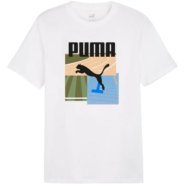 Puma Graphics Summer Sports Tee II M 627909 02 Póló - Sportmania.hu