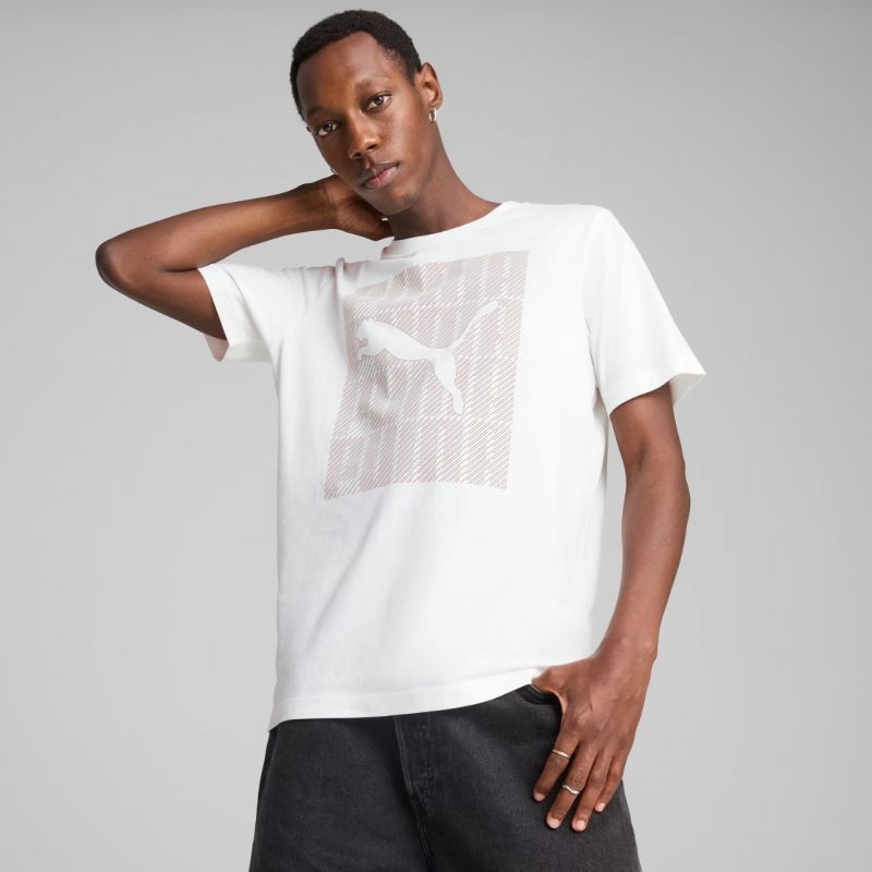 Puma Graphics Wording Tee M 684825 02 Póló - Sportmania.hu