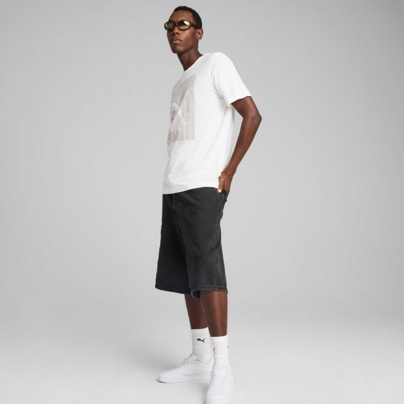 Puma Graphics Wording Tee M 684825 02 Póló - Sportmania.hu