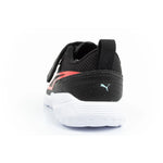 Puma Kids' All-Day Sports Sneakers with Hook-and-Loop Fastener, and Comfortable gyerek utcai cipő, fekete