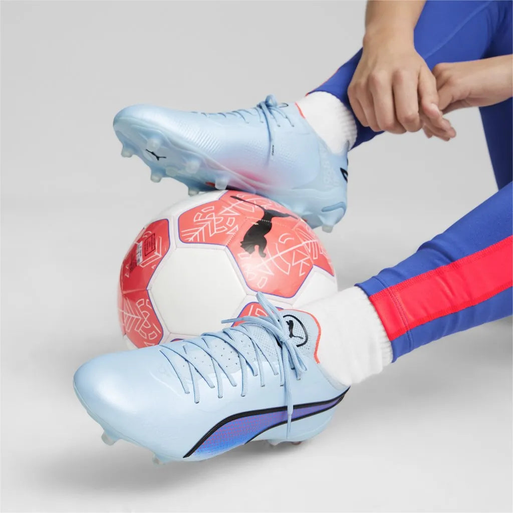 Puma KING ULTIMATE FG/AG Silver Sky- Blac Focicipő - Sportmania.hu