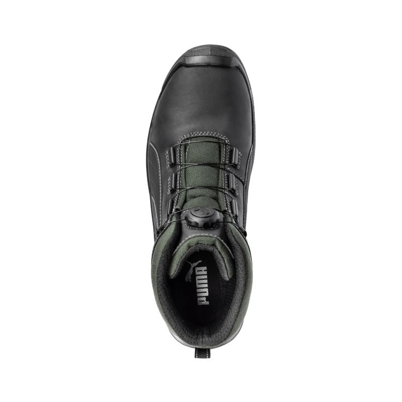 Puma Malfini cascades disc mid M ankle boots fekete bakancs MLI-S18B1
