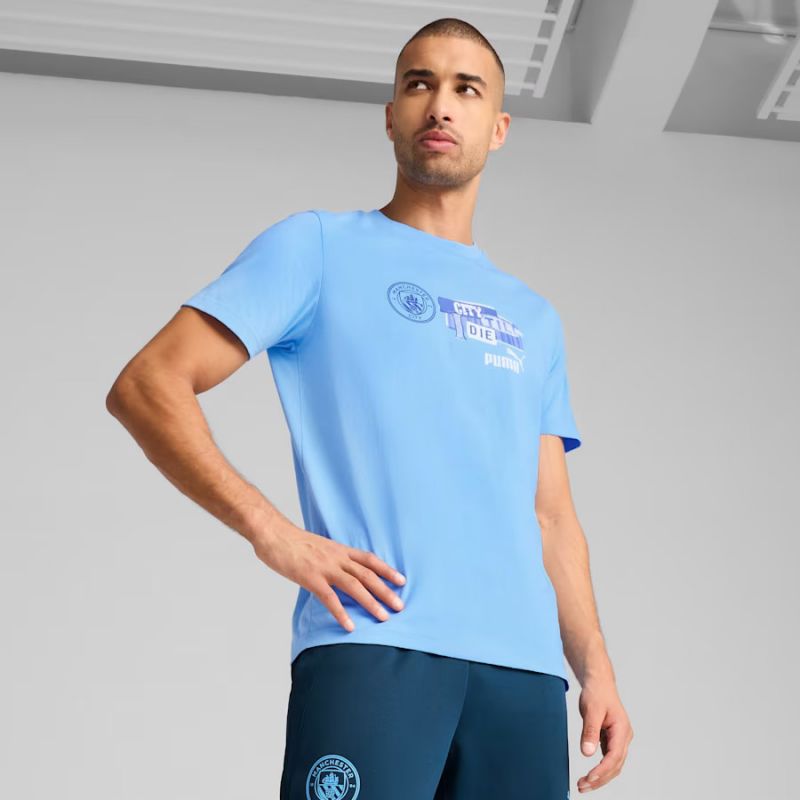 Puma Manchester City ftbNGRY Tee M 779119-39 Póló - Sportmania.hu