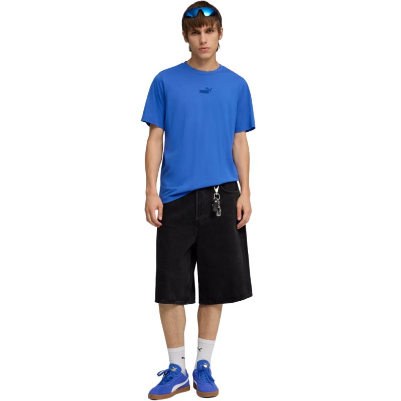 Puma Men's ESS Small No.1 Logo Centered Tee 692912 kék férfi póló
