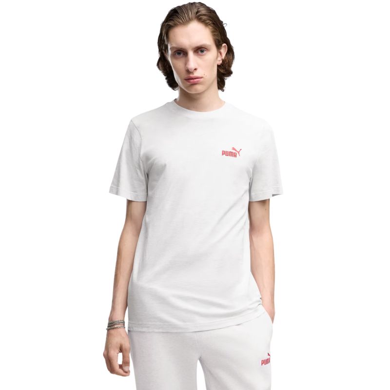 Puma Men's ESS Small No. 1 Logo Tee(s) Light 682535 szürke férfi póló