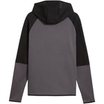 Puma Men’s Tech Slim Elevated black-grey hoodie 693951 férfi kapucnis pulóver, szürke