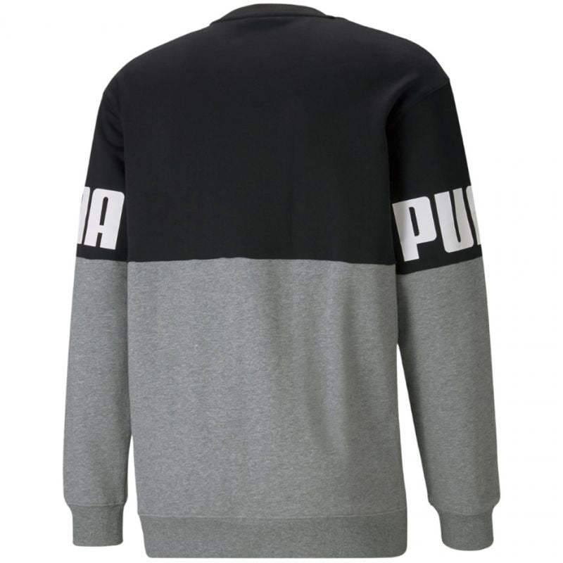 Puma Power Colorblock Crew M 589430 01 Ruházat