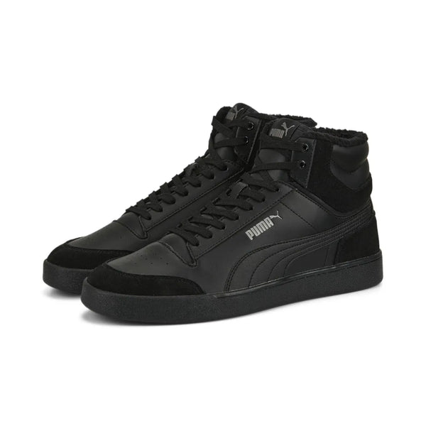 Puma Shuffle Mid Fur Black- Bla Utcai cipő - Sportmania.hu