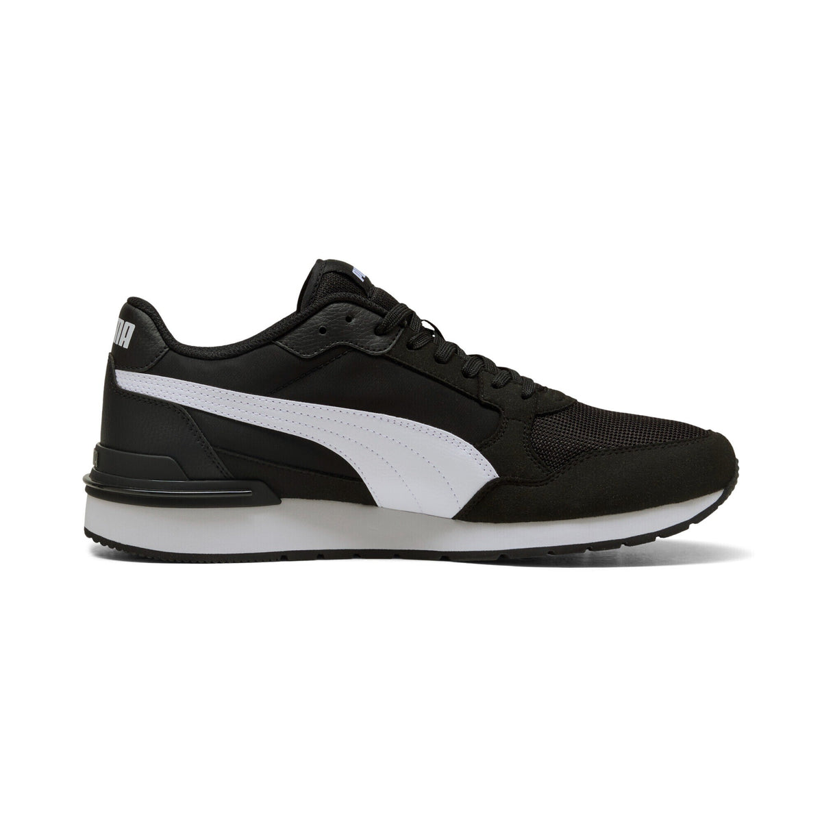 ST Runner v4 NL/ MESH PUMA Black-PUMA Wh (40474301) fekete utcai cipő