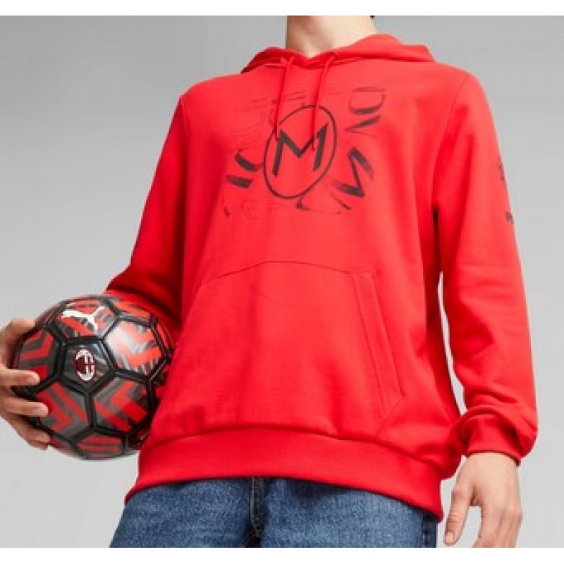 Puma Sweatshirt Puma AC Milan FtbCore Graphic Hoody M 772316-01 Pulóver - Sportmania.hu